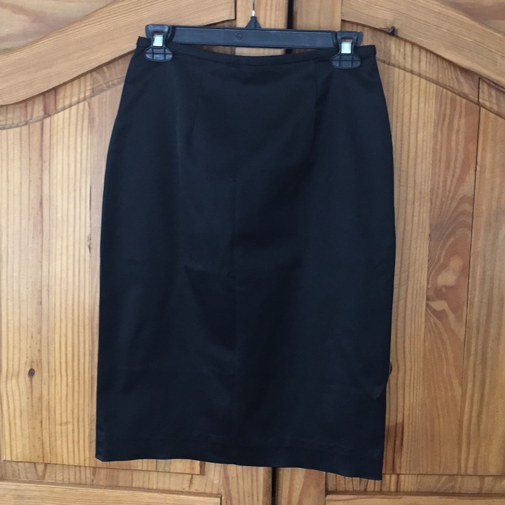 Adrianna Papell Satin Pencil Skirt, size 4